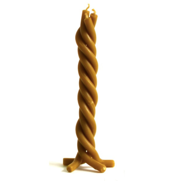 Pre-Braided Old World Ritual Candle Braid - Old World Witchcraft